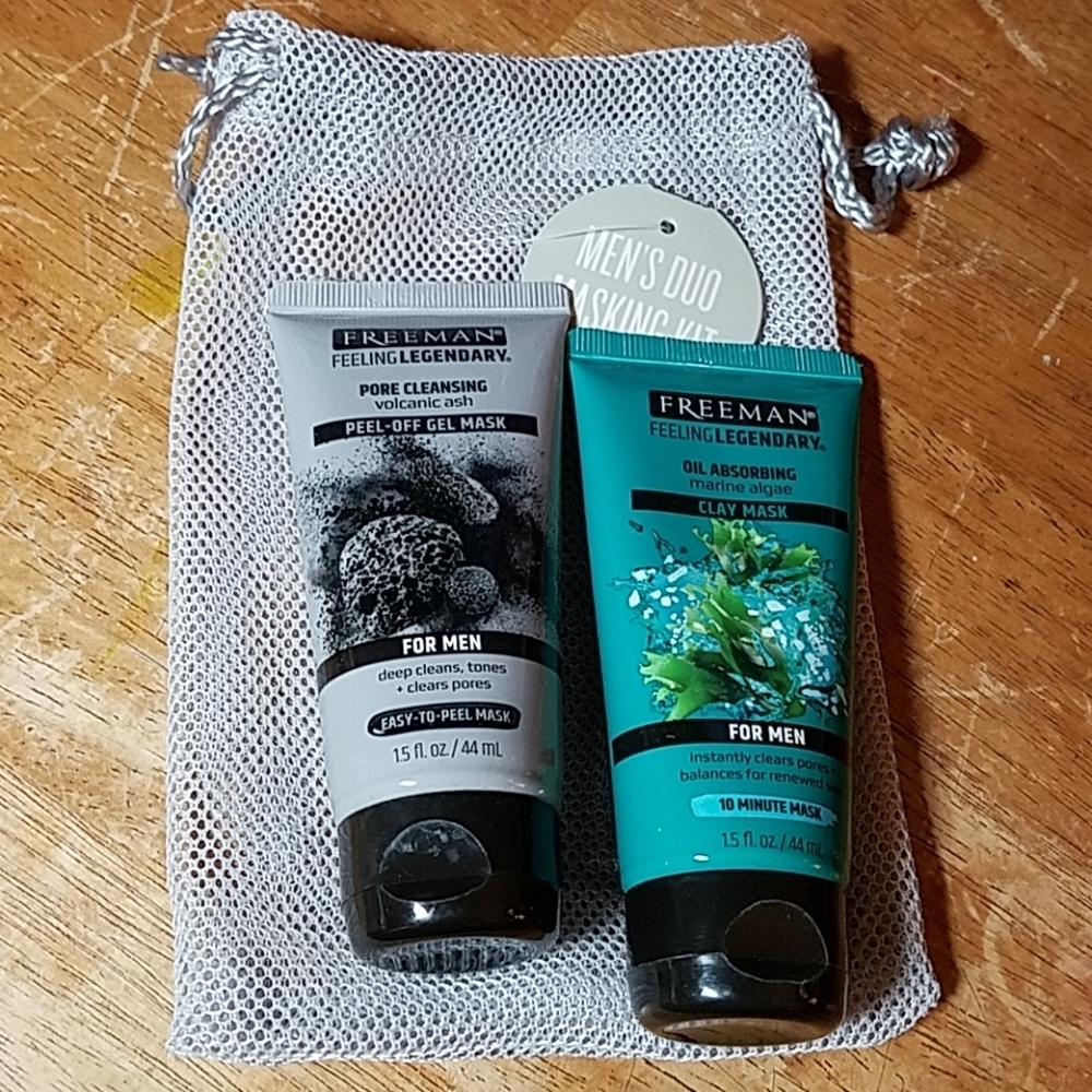 Freeman Feeling Legendary For Men Mask Set of 2
